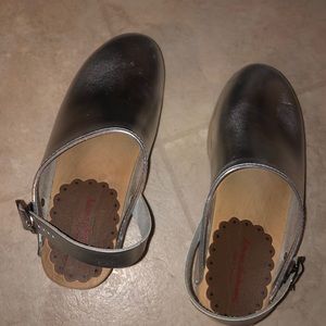 Silver Clogs